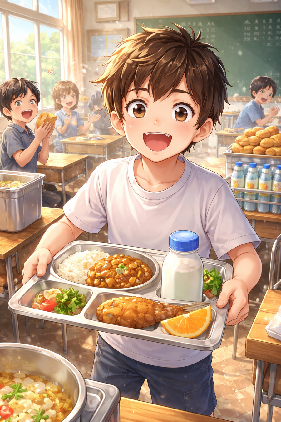 昭和の給食王者は誰だ！？クラスで盛り上がった人気メニューランキング