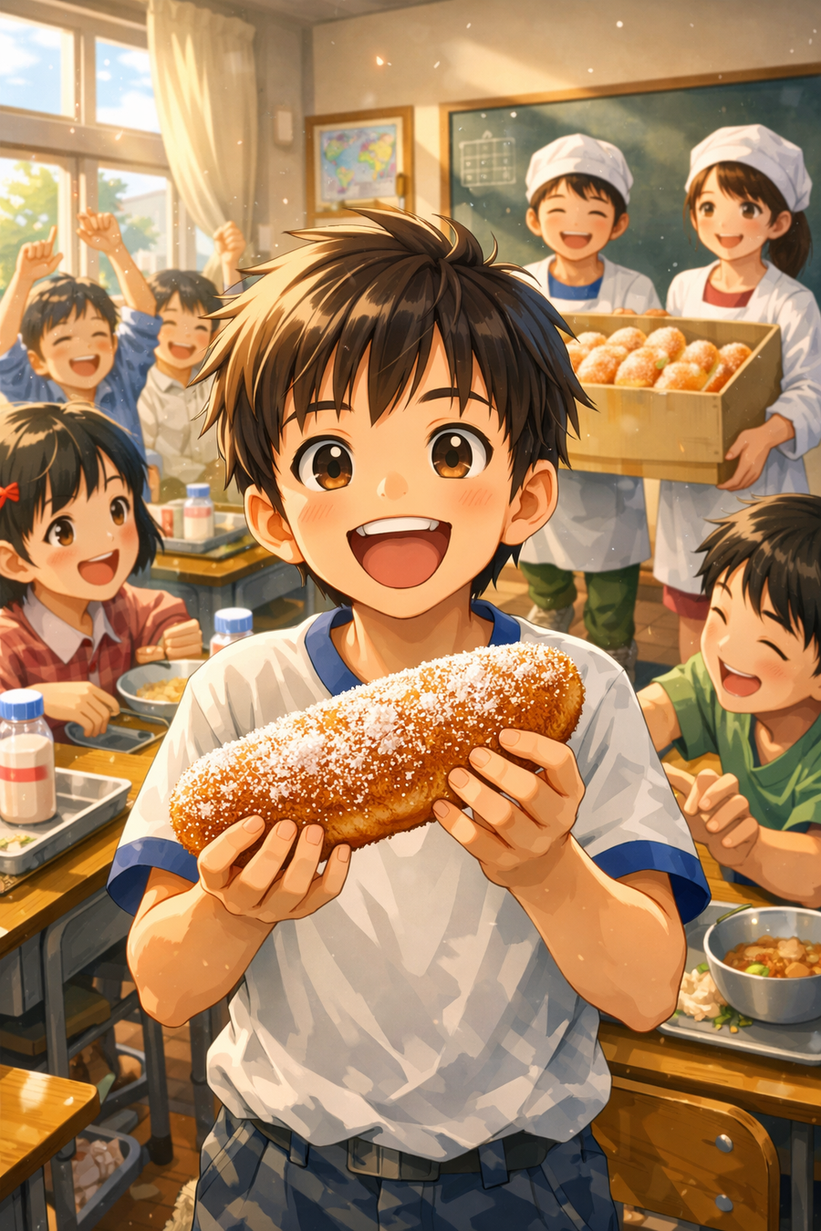 揚げパンの日はお祭りだった！昭和小学生のテンションMAXメニュー