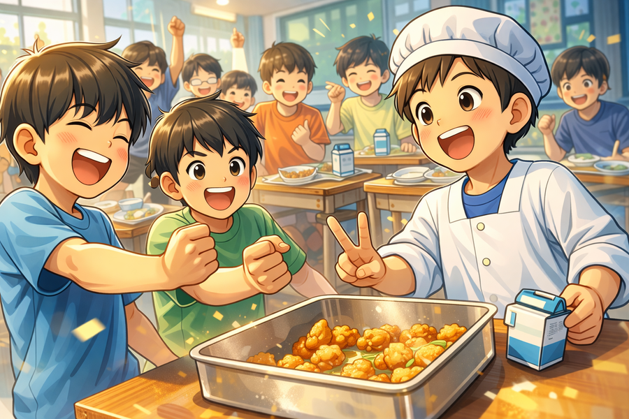 おかわりじゃんけん！教室が一番盛り上がる瞬間