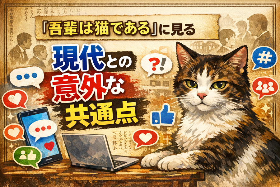 実は現代の“あるある”満載!『吾輩は猫である』を再読すべき理由