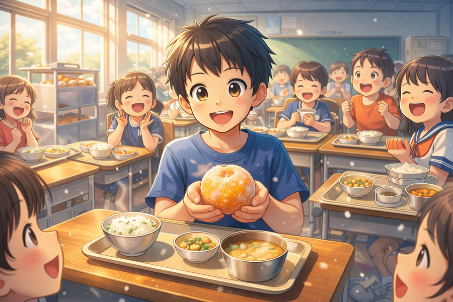 給食の「冷凍みかん」は、夏の小さな宝物だった