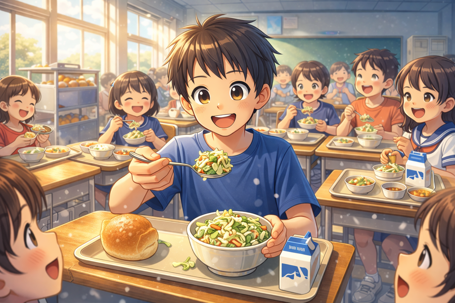 給食の「サラダ」が意外と人気だった理由