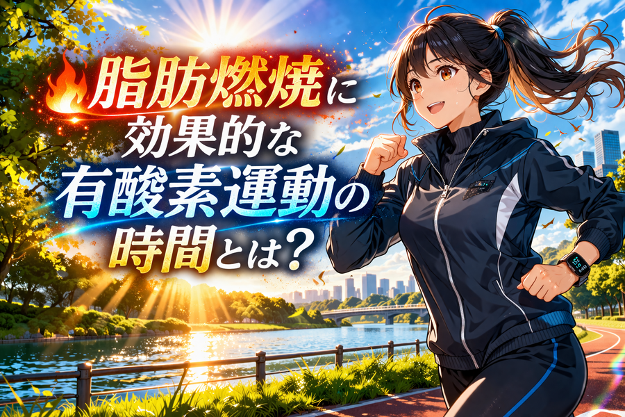 脂肪燃焼 有酸素運動 効果的な時間は？20分以上必要？徹底解説