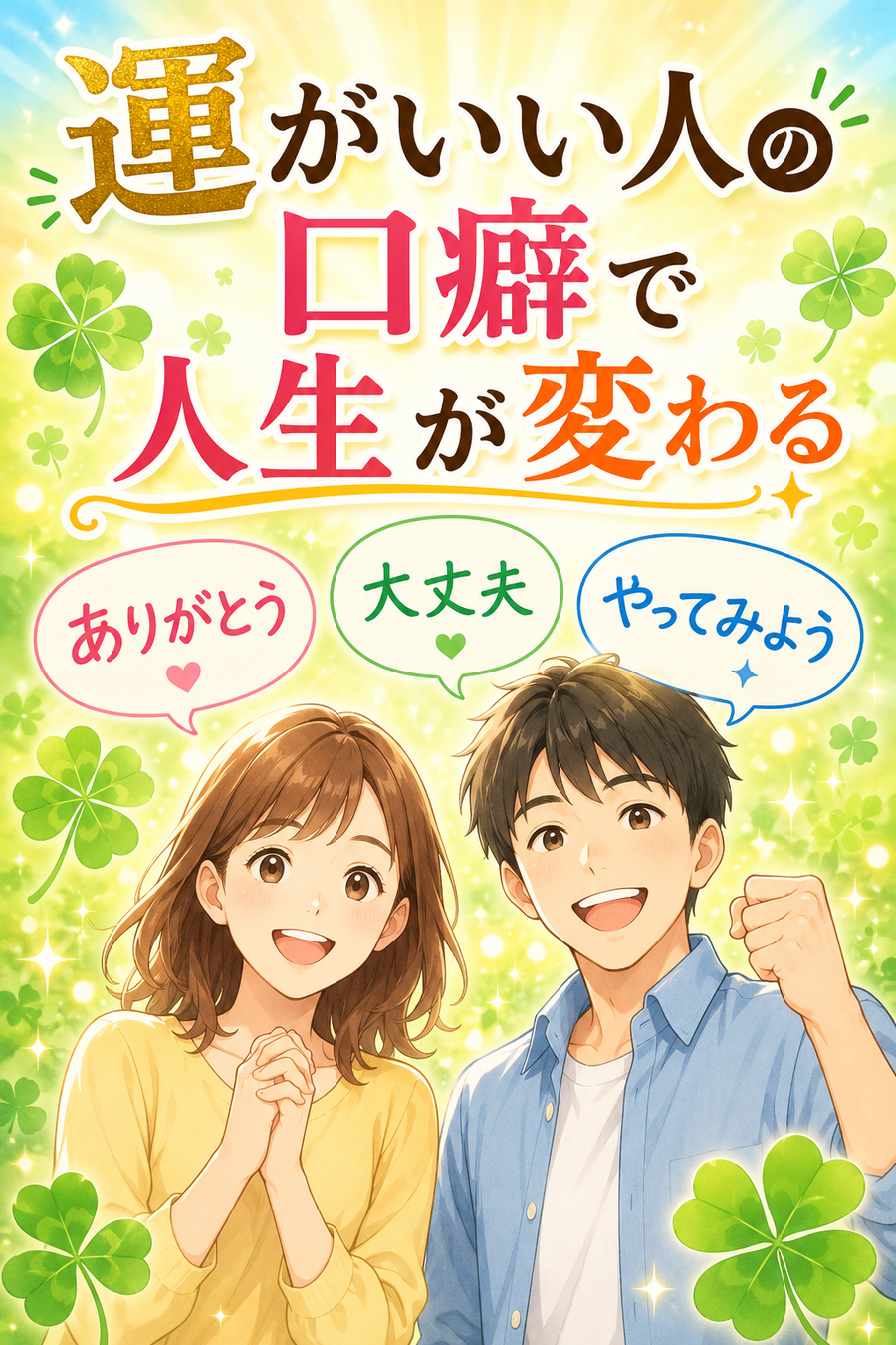 運がいい人の口癖で人生が変わる