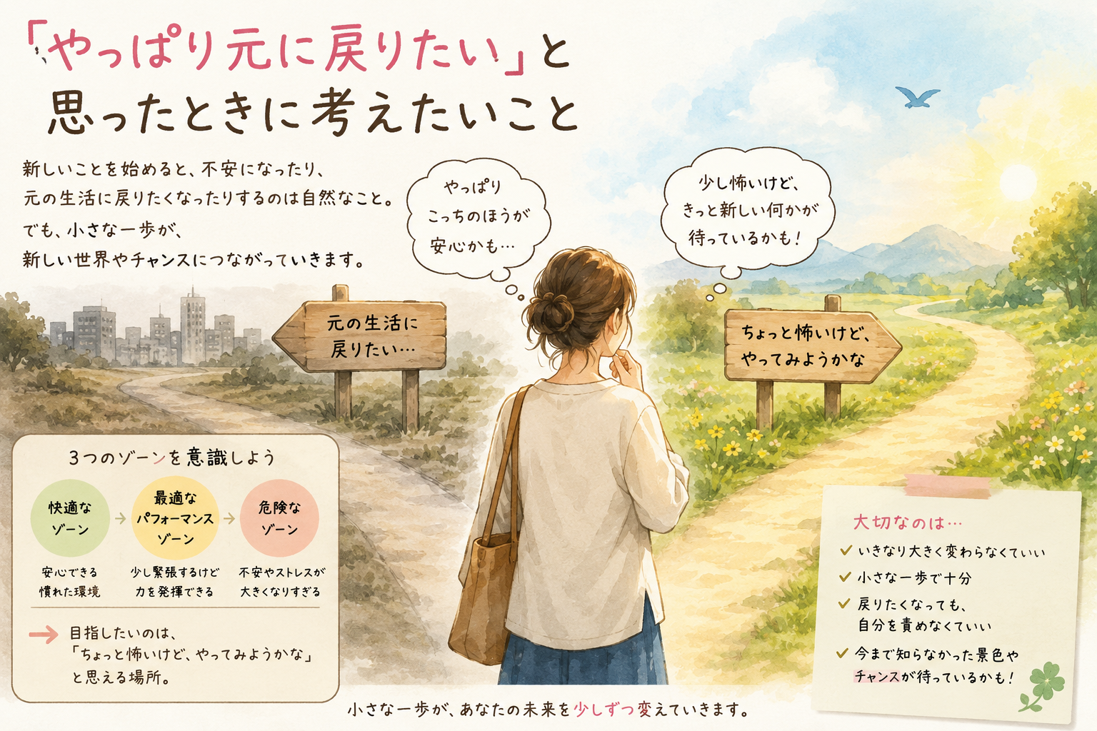 「やっぱり元に戻りたい」と思ったときに考えたいこと